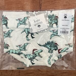 NWT Kate Quinn Retro Bloomer - Santa Dinosaur